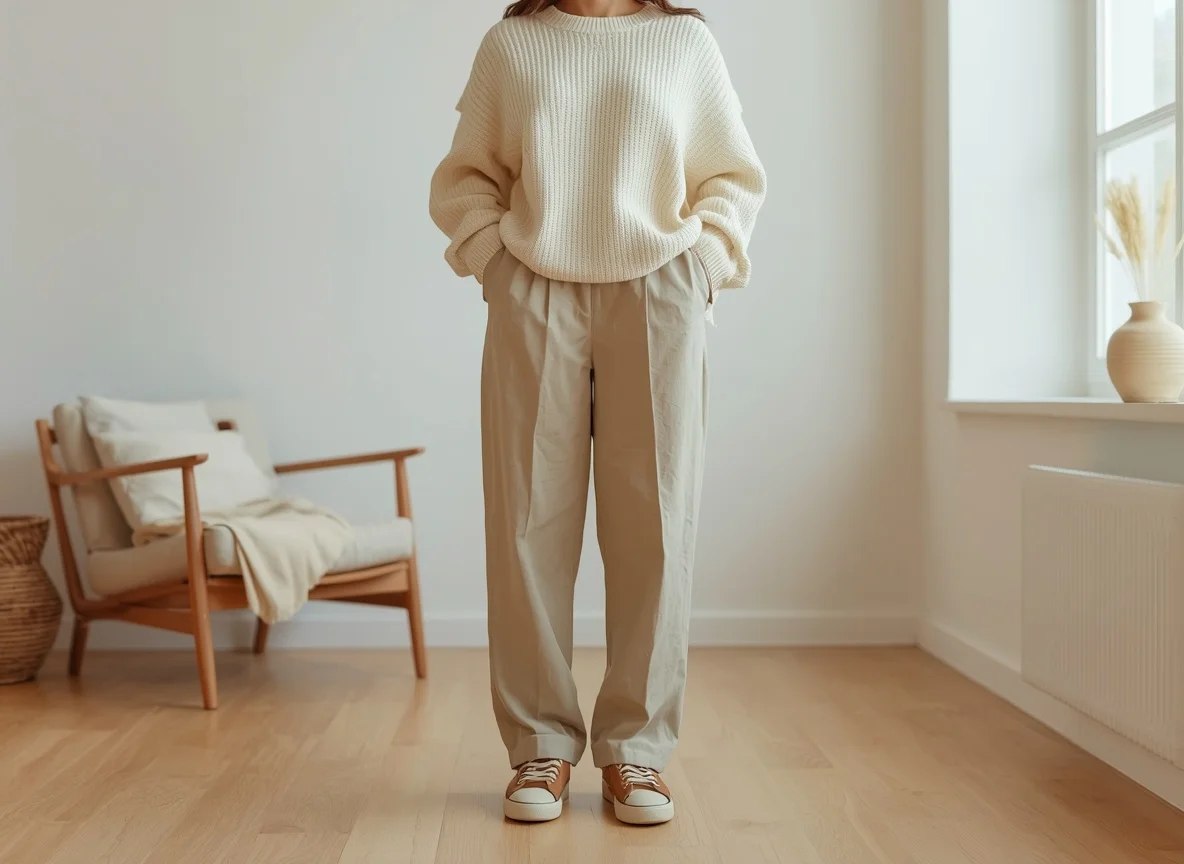 Neutral Minimal Outfit