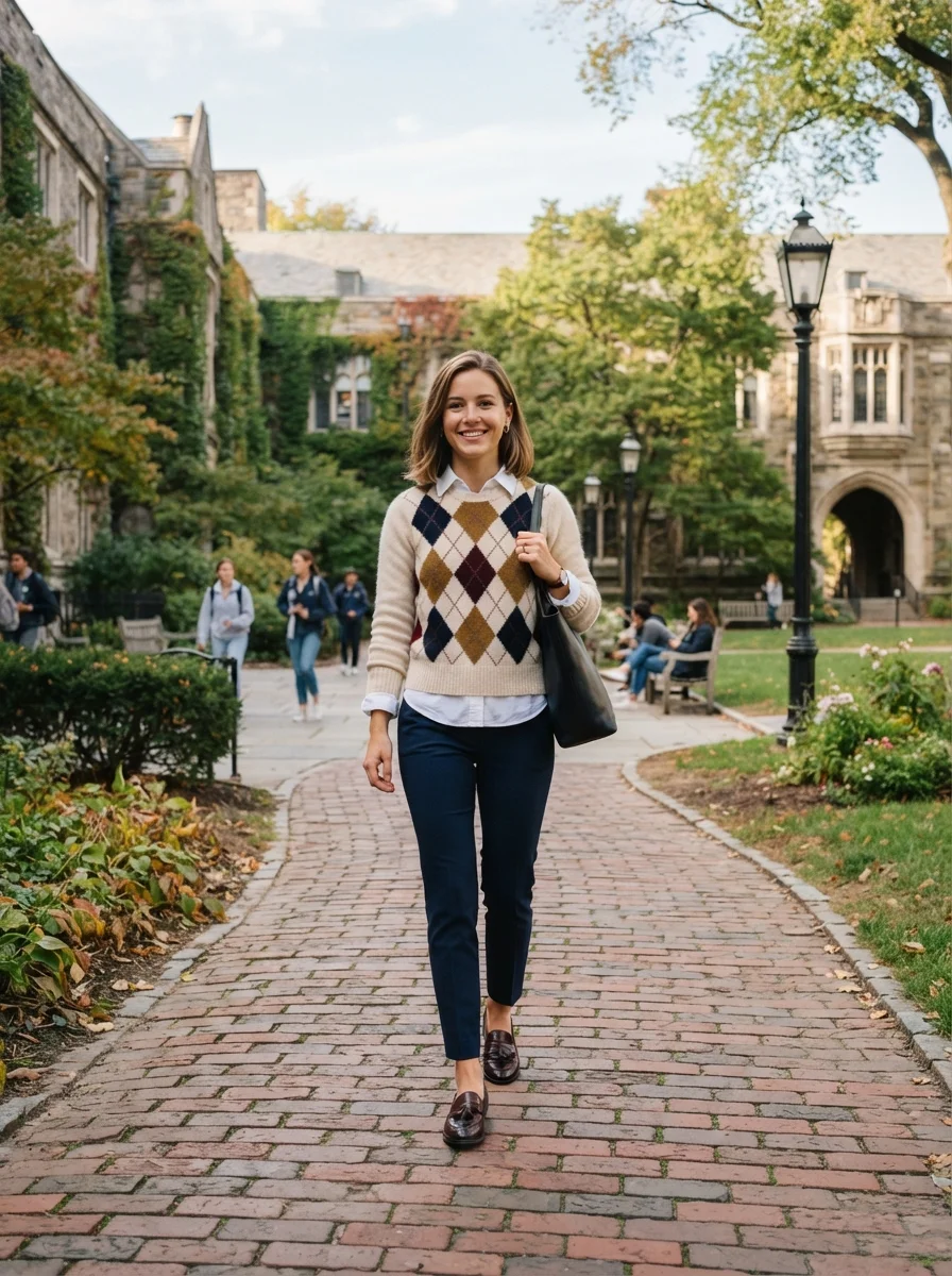 Argyle Sweater Pairing