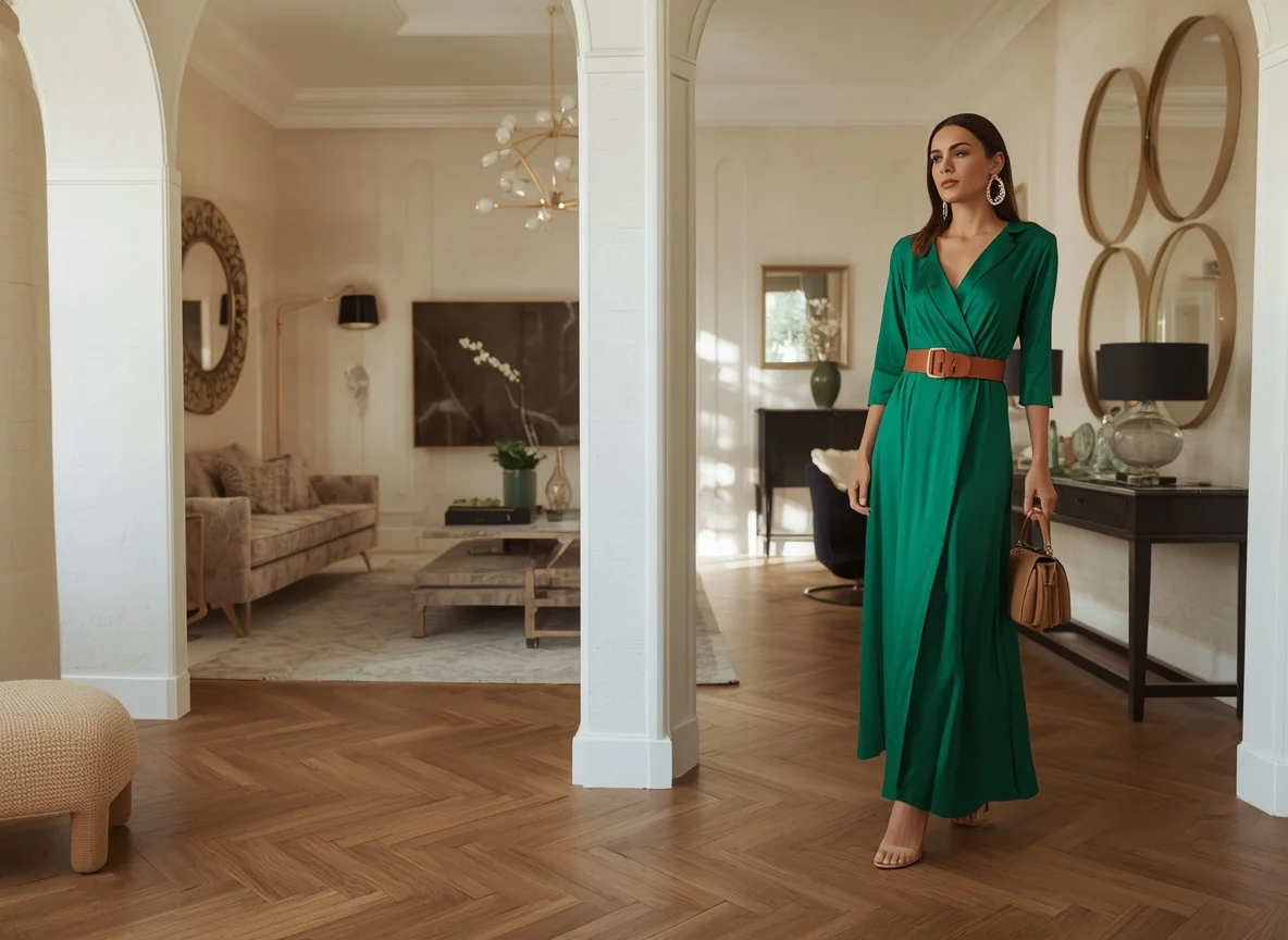 Bold Belted Elegance