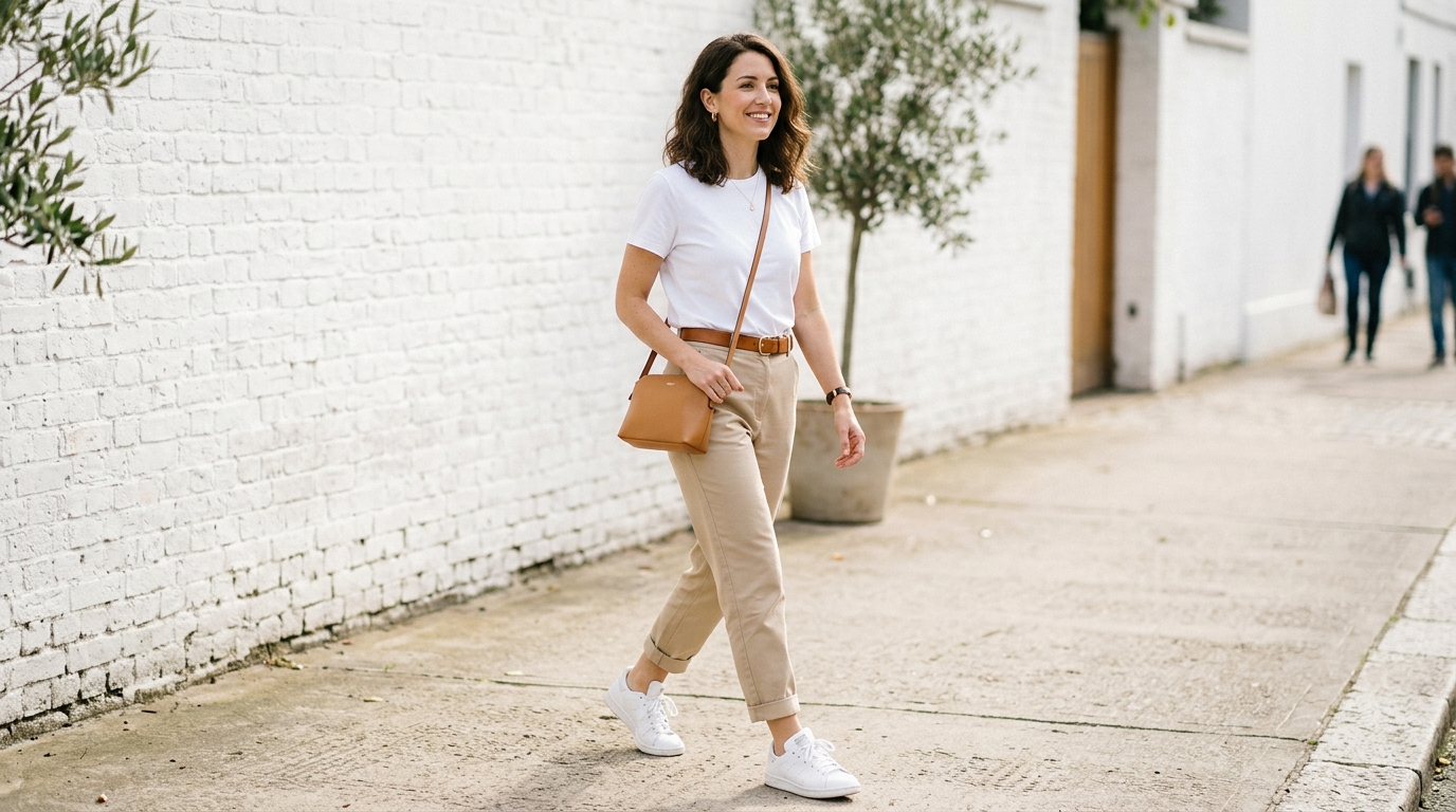 Classic White Tee