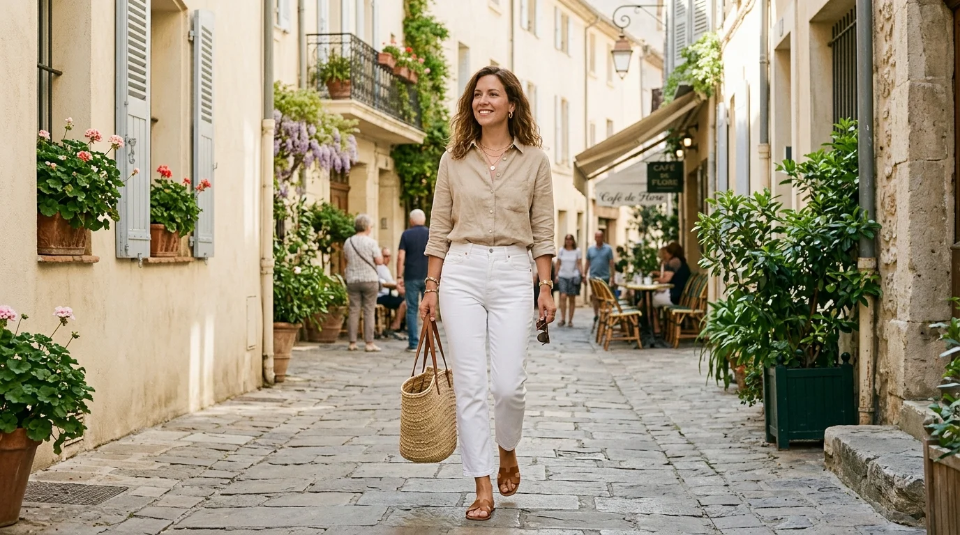 Crisp White Denim