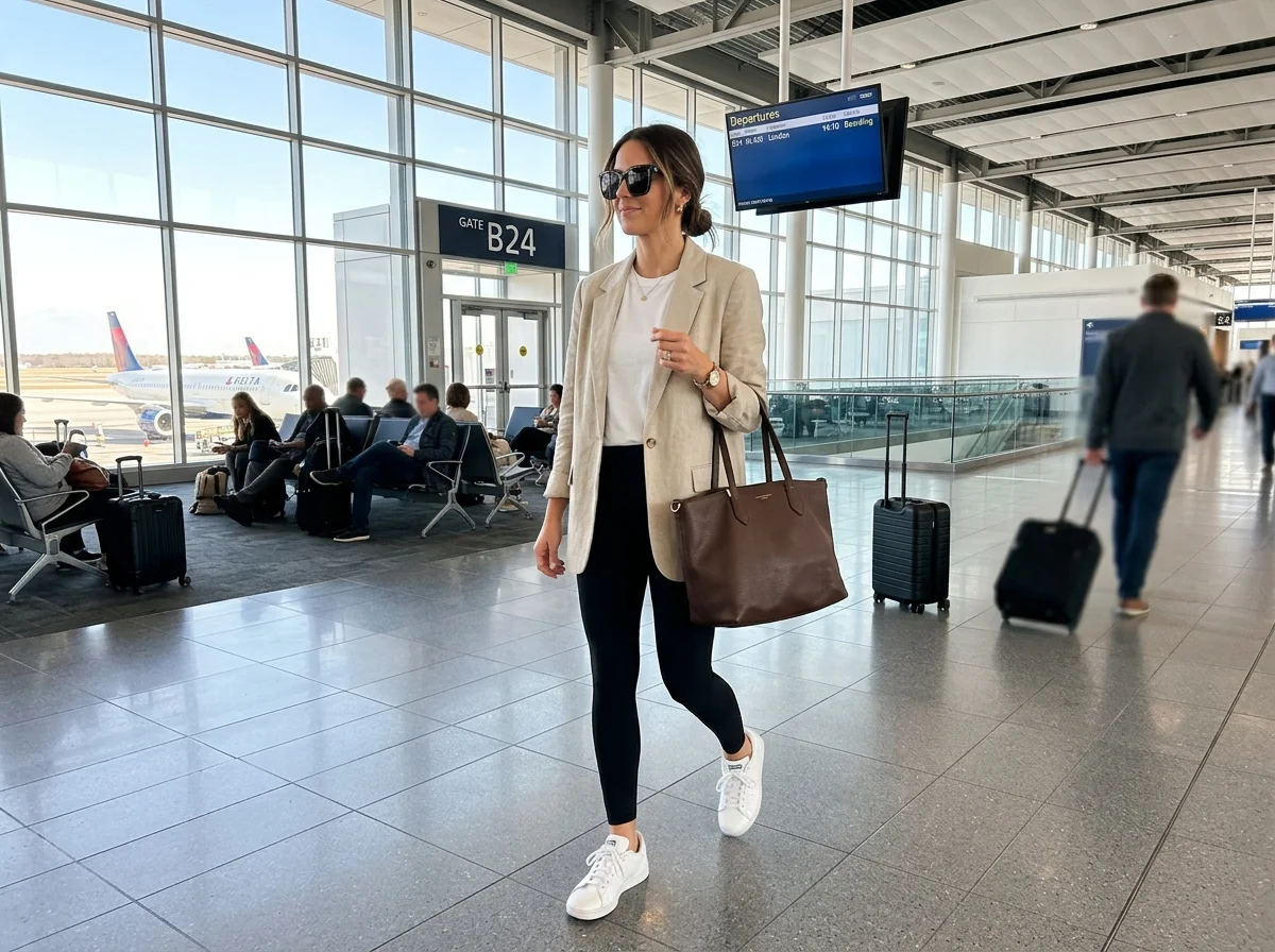 Effortless Airport Look