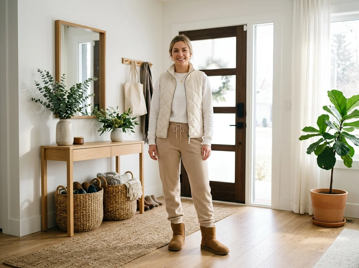 Joggers and Boots