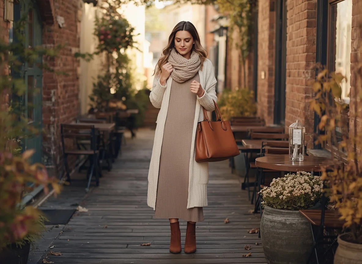 Layered Knit Comfort