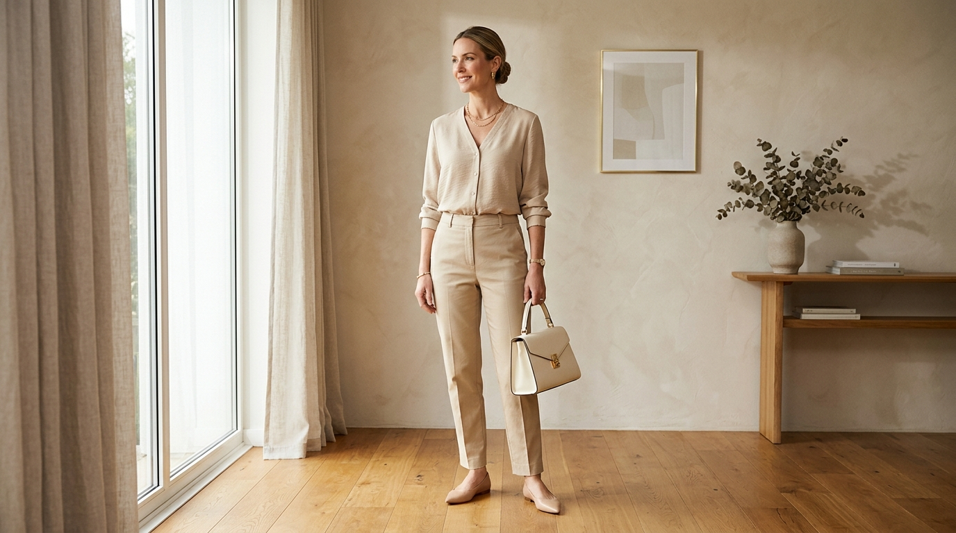 Neutral Knit Sweater