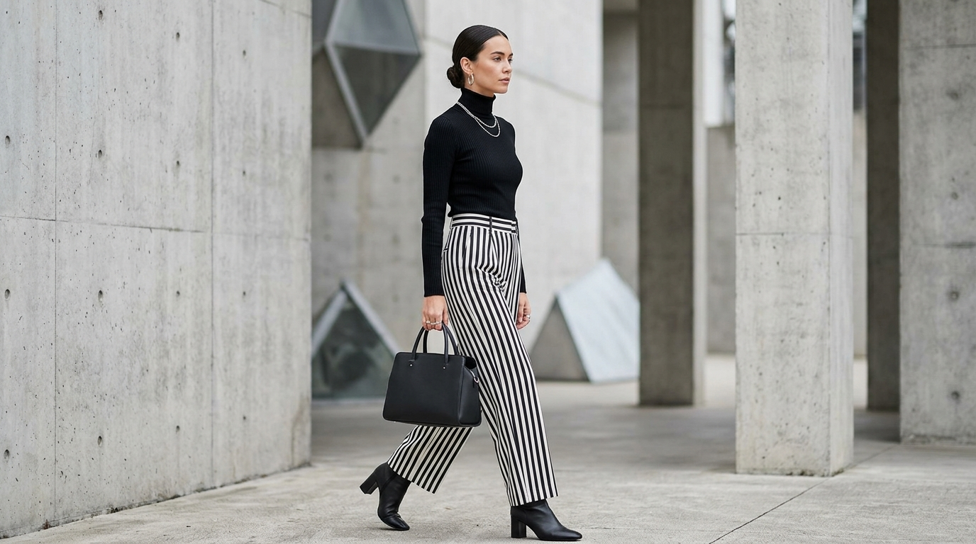 Monochrome Black Look