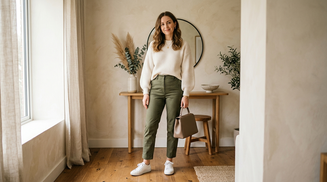 Neutral Knit Sweater