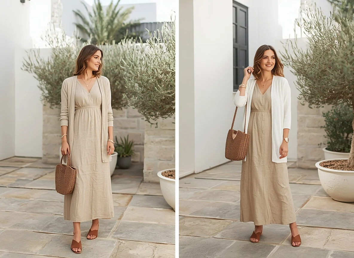 Neutral Linen Layers