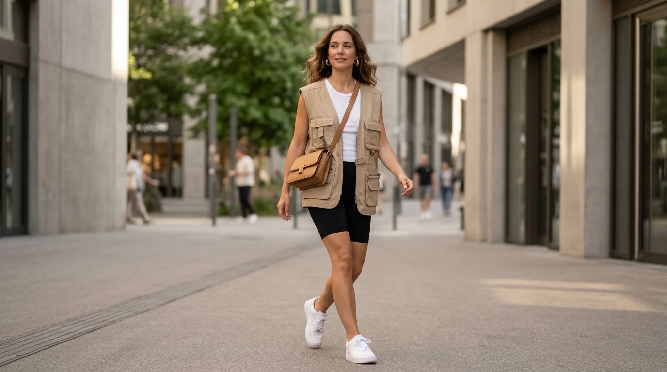 Oversized Vest Layer