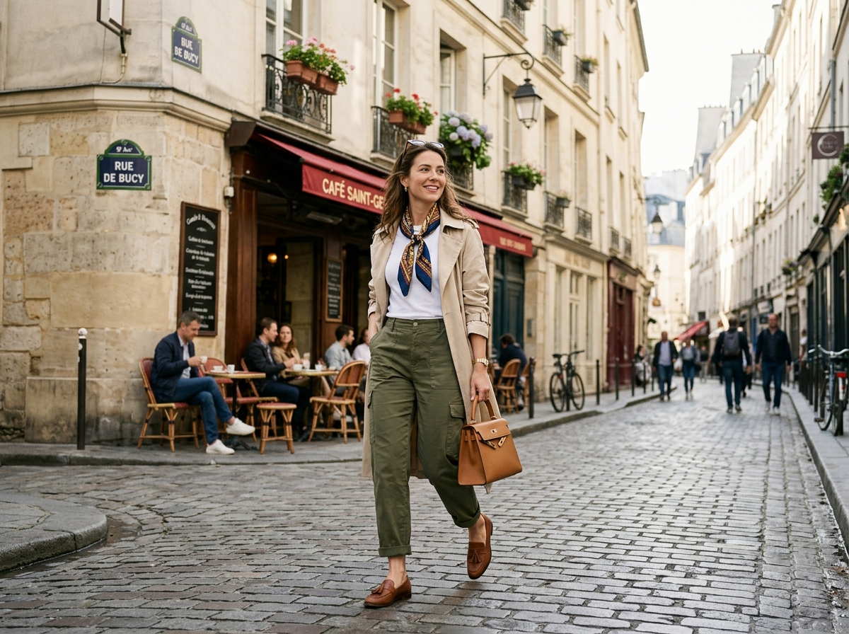 Parisian Scarf Accent