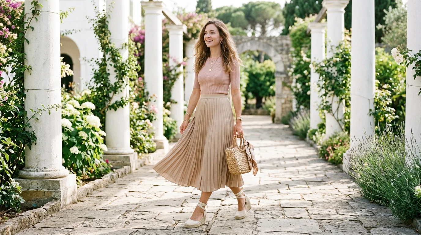 Pleated Skirt Pairing