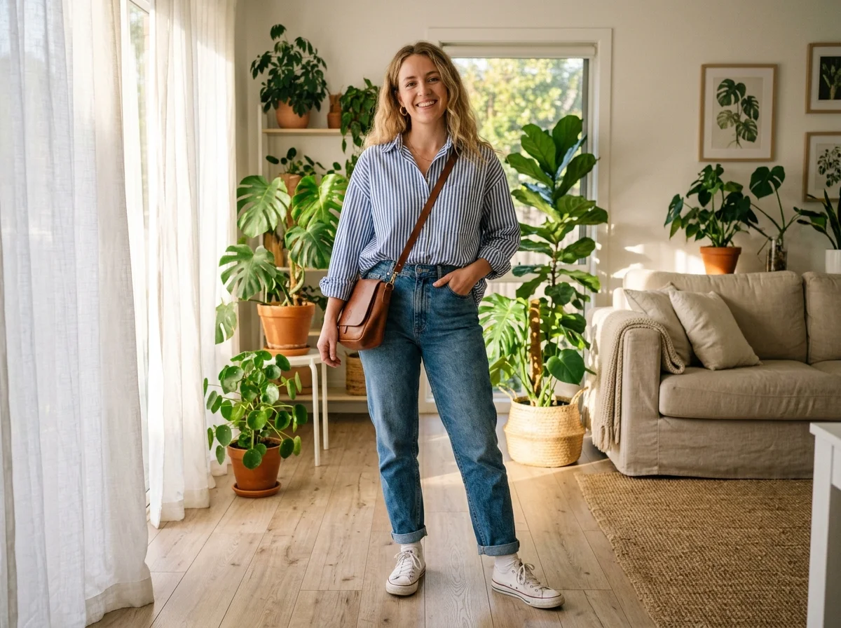 Relaxed Denim Combo