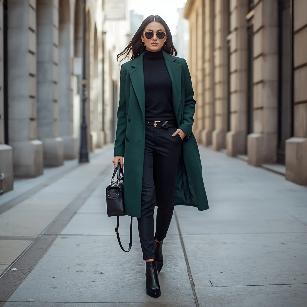 Statement Coat Layer