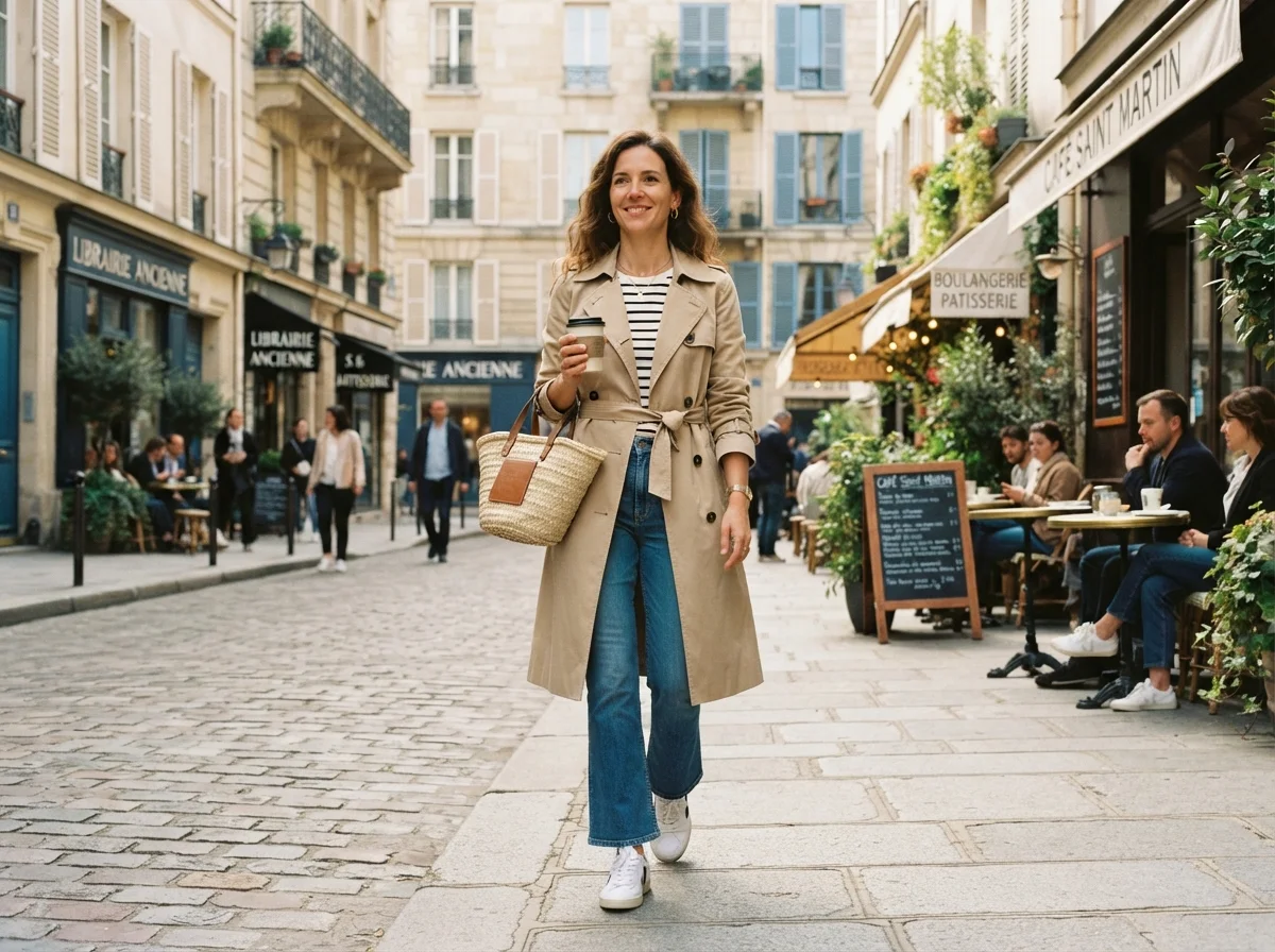 Striped Parisian Style
