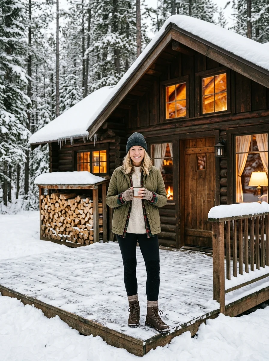 11. Cozy Cabin Layers