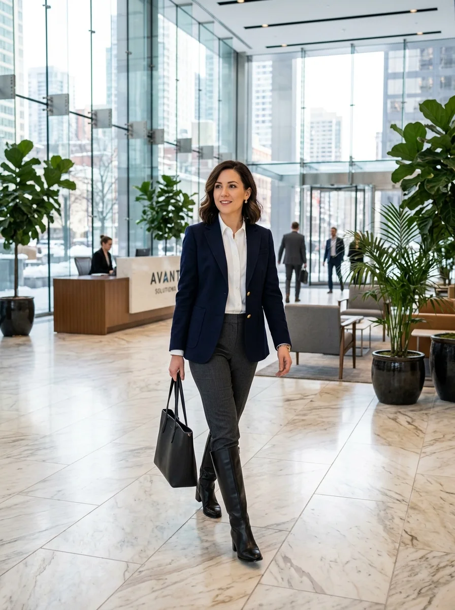 14. Tailored Office Look