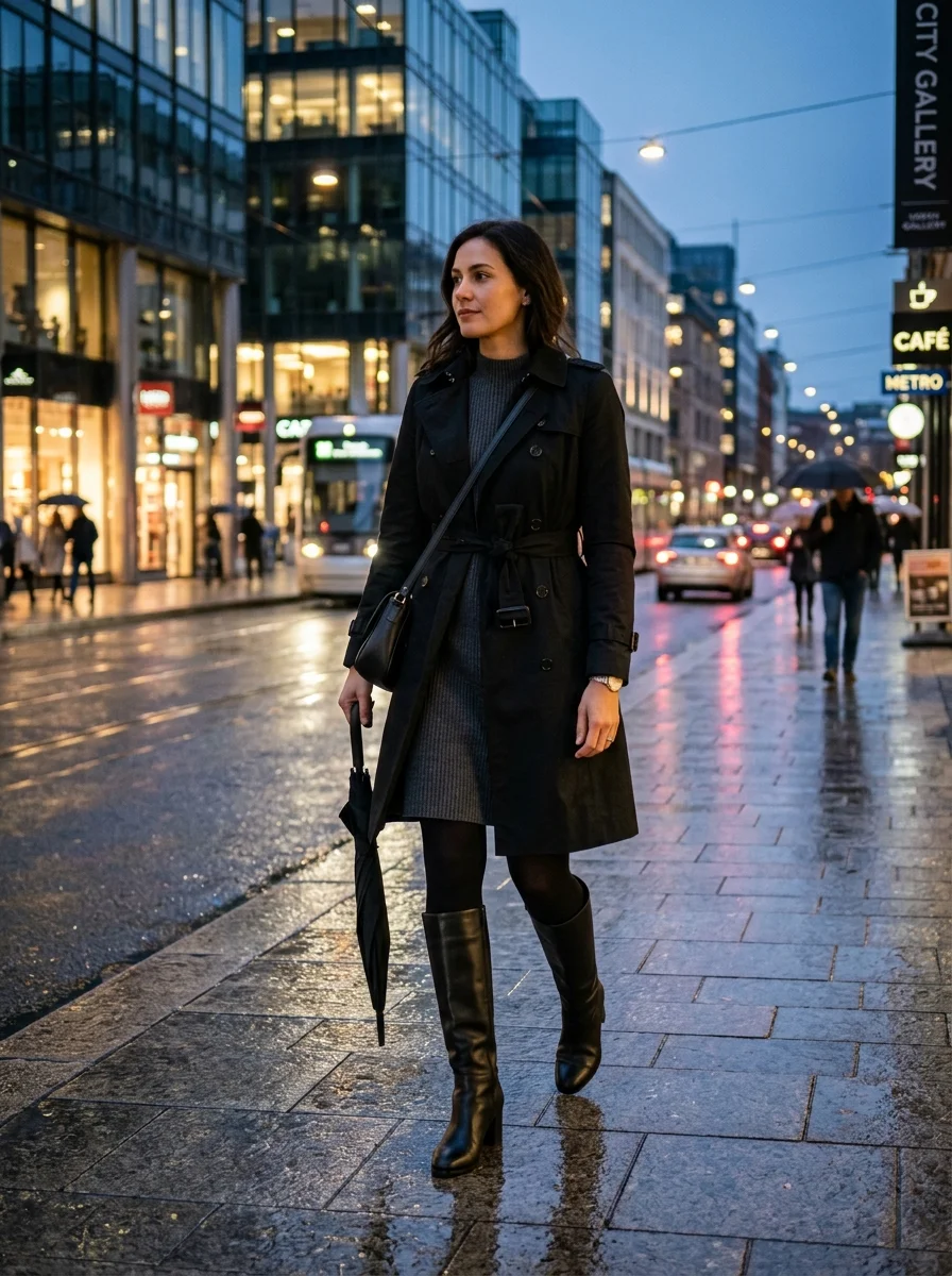 Black Belted Elegance