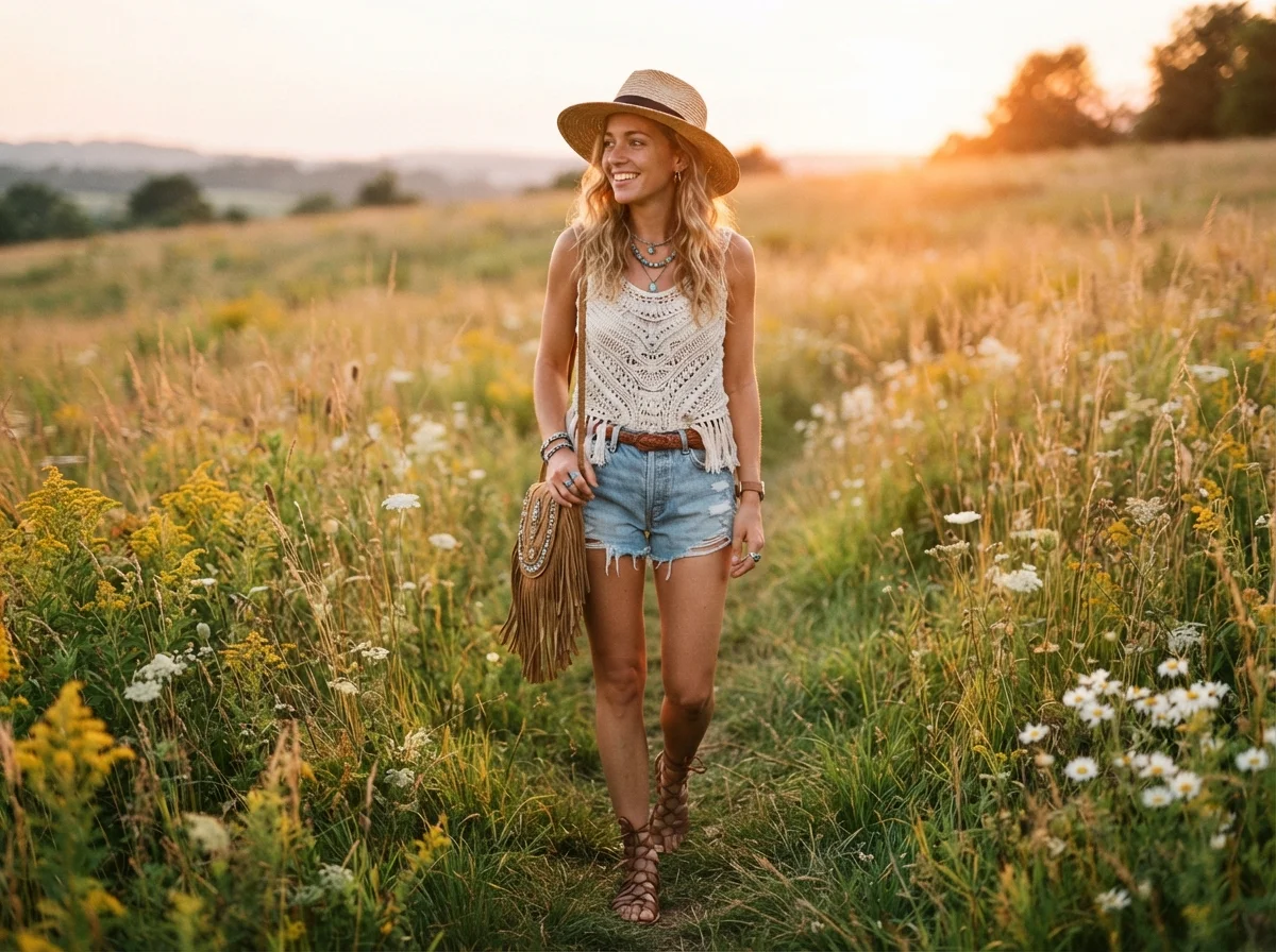 Boho Crochet Touch