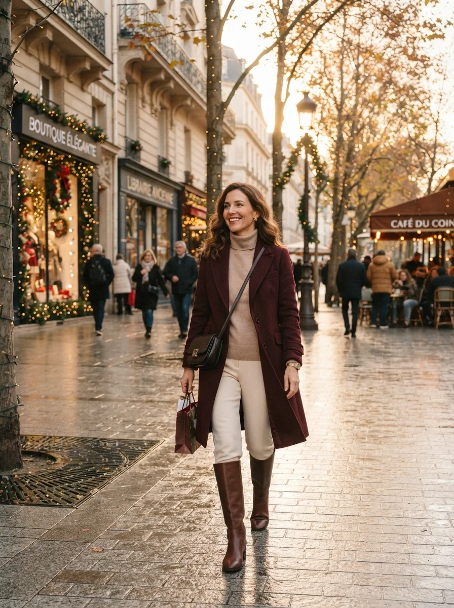 Burgundy Winter Luxe