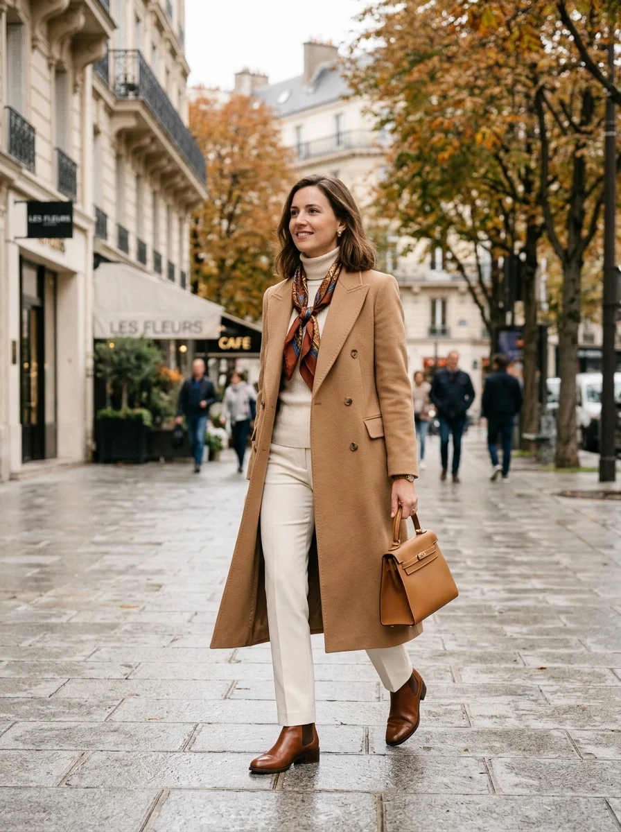 Camel Coat Classic