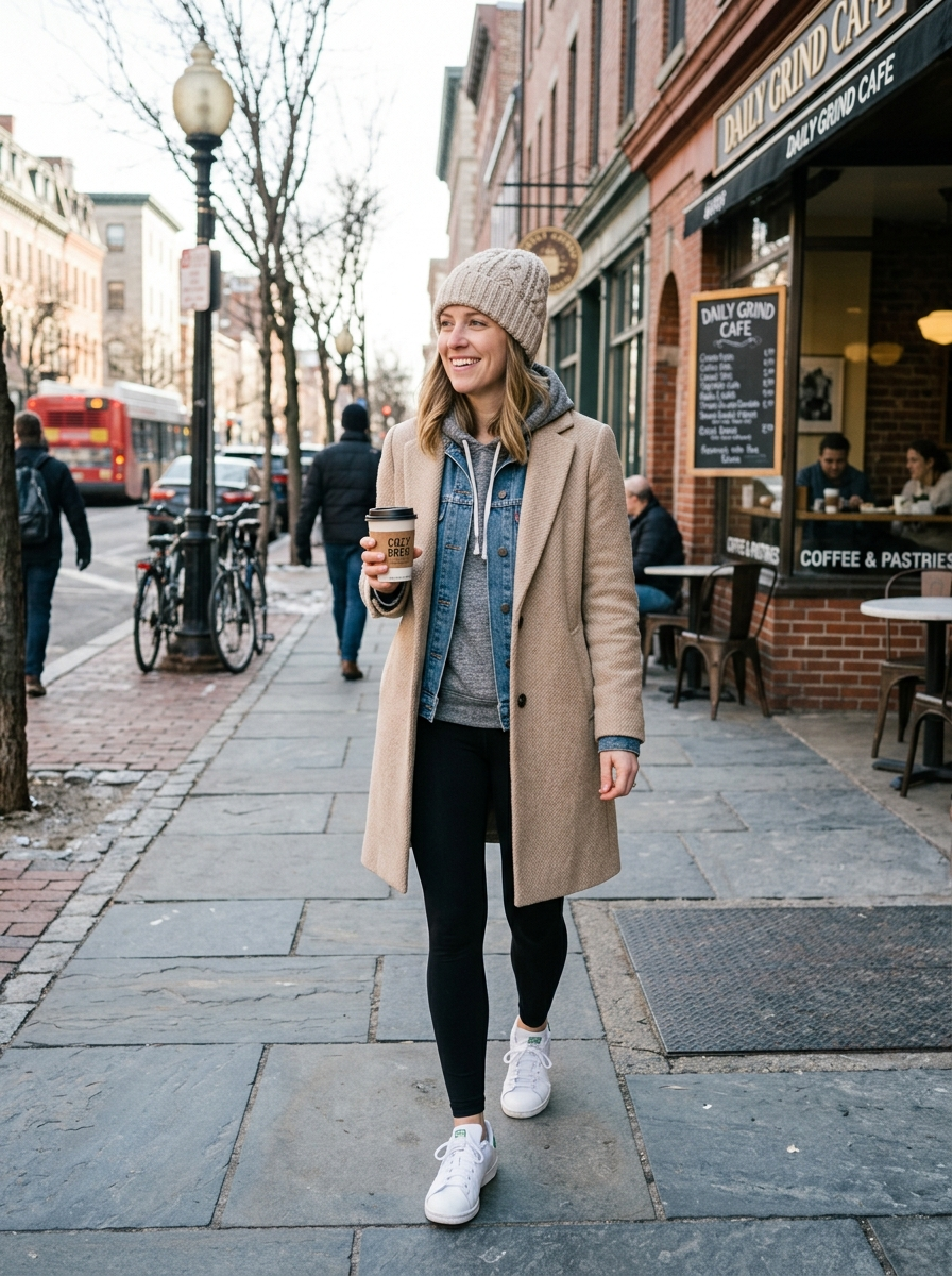 Casual Denim Layers