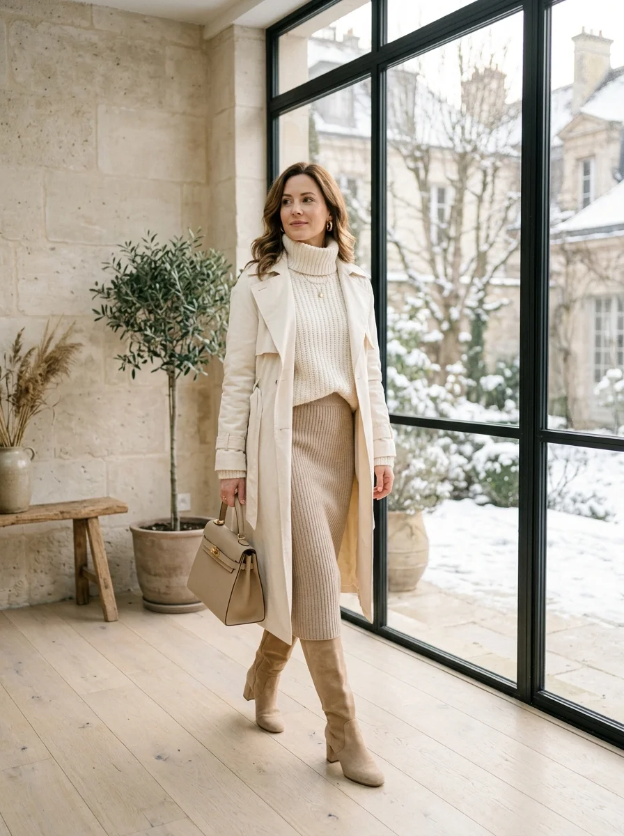 Cream Neutral Layers