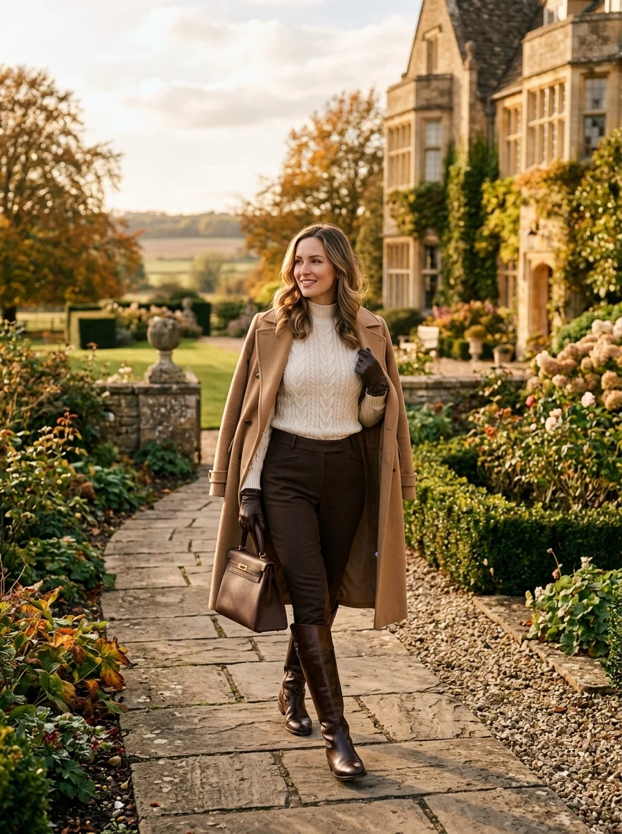 Equestrian Inspired Look