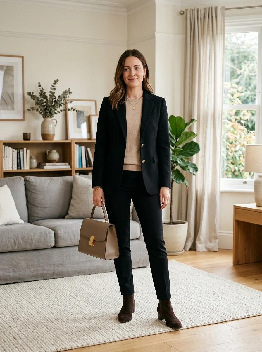 Neutral Knit Layers