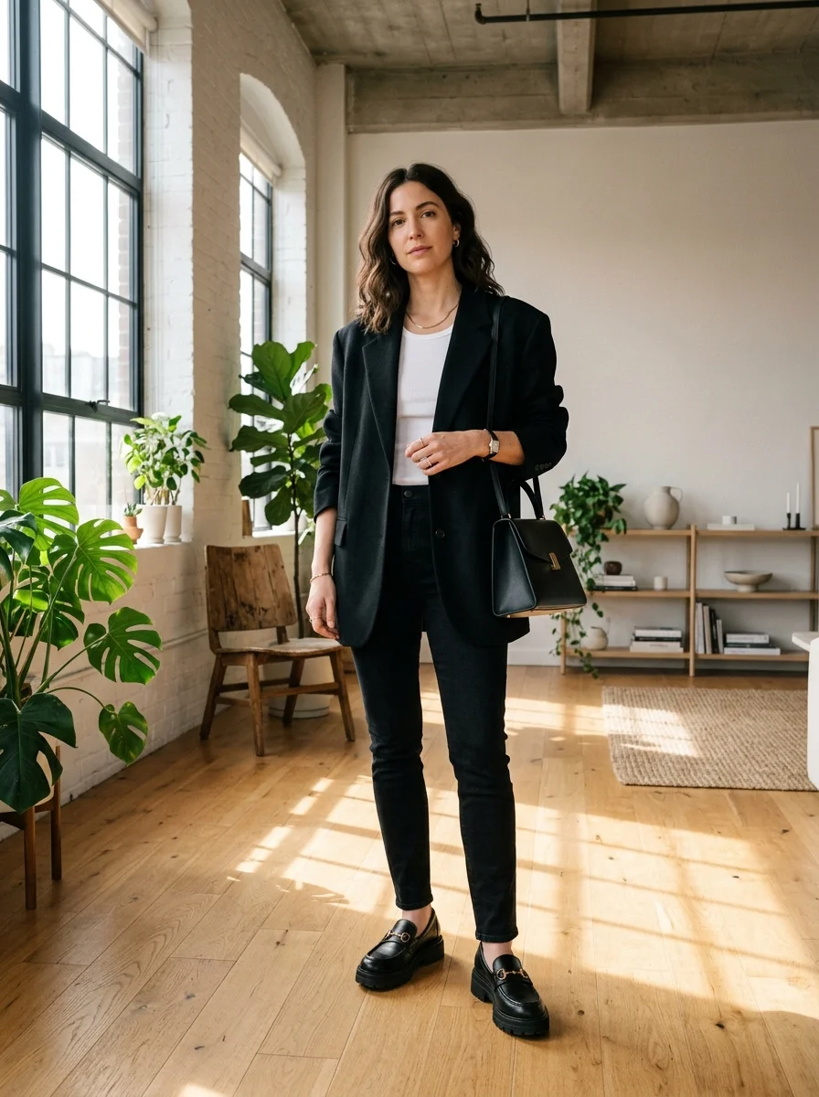 Oversized Blazer Balance