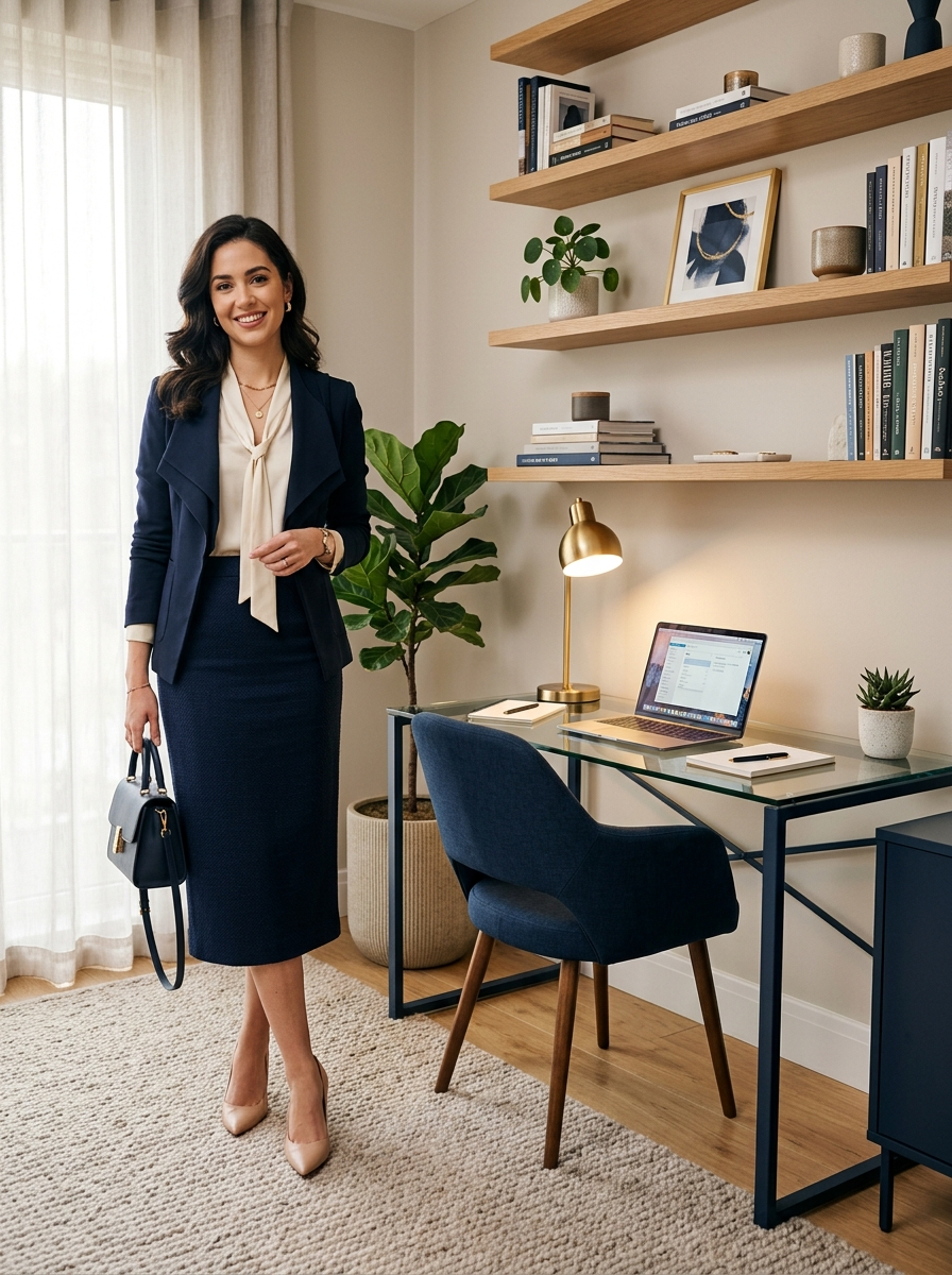 Pencil Skirt Layers