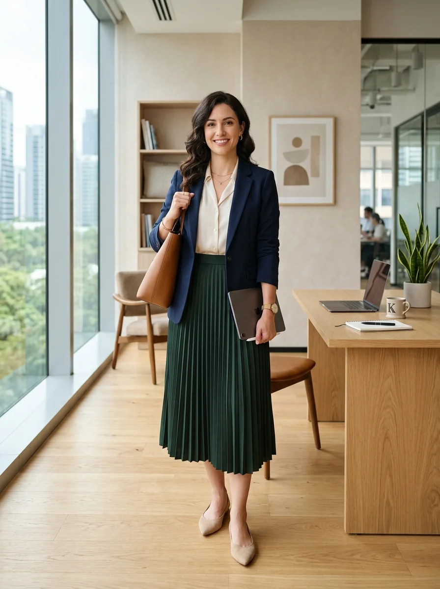 Pleated Skirt Style