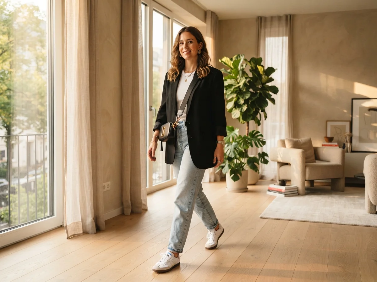 Relaxed Denim Pairing