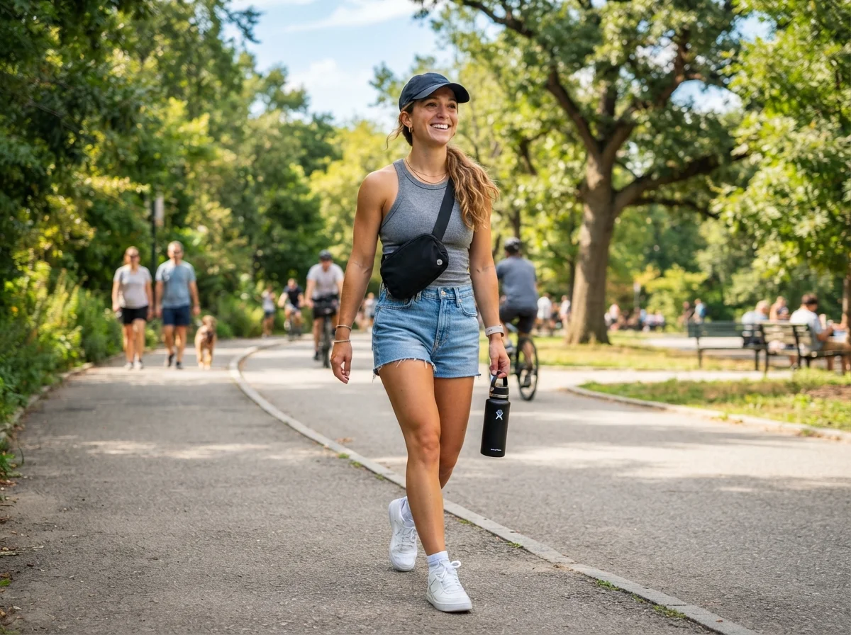 Sporty Sneaker Vibes