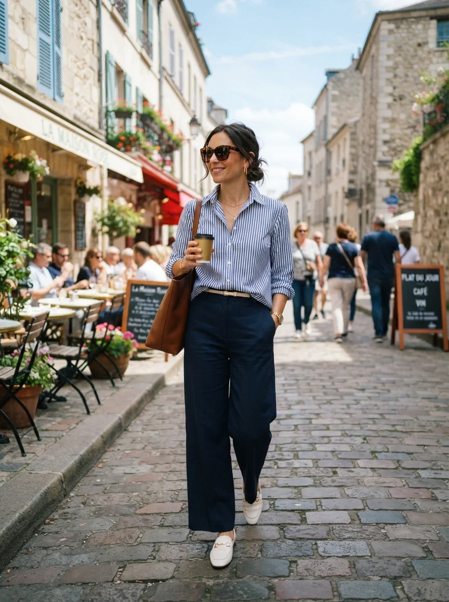 Striped Shirt Chic