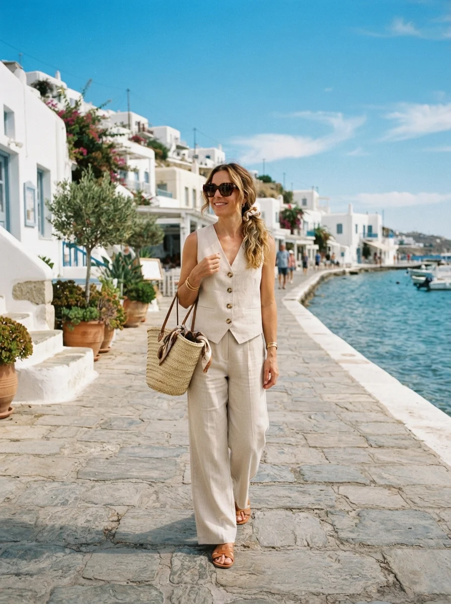 Summer Linen Set