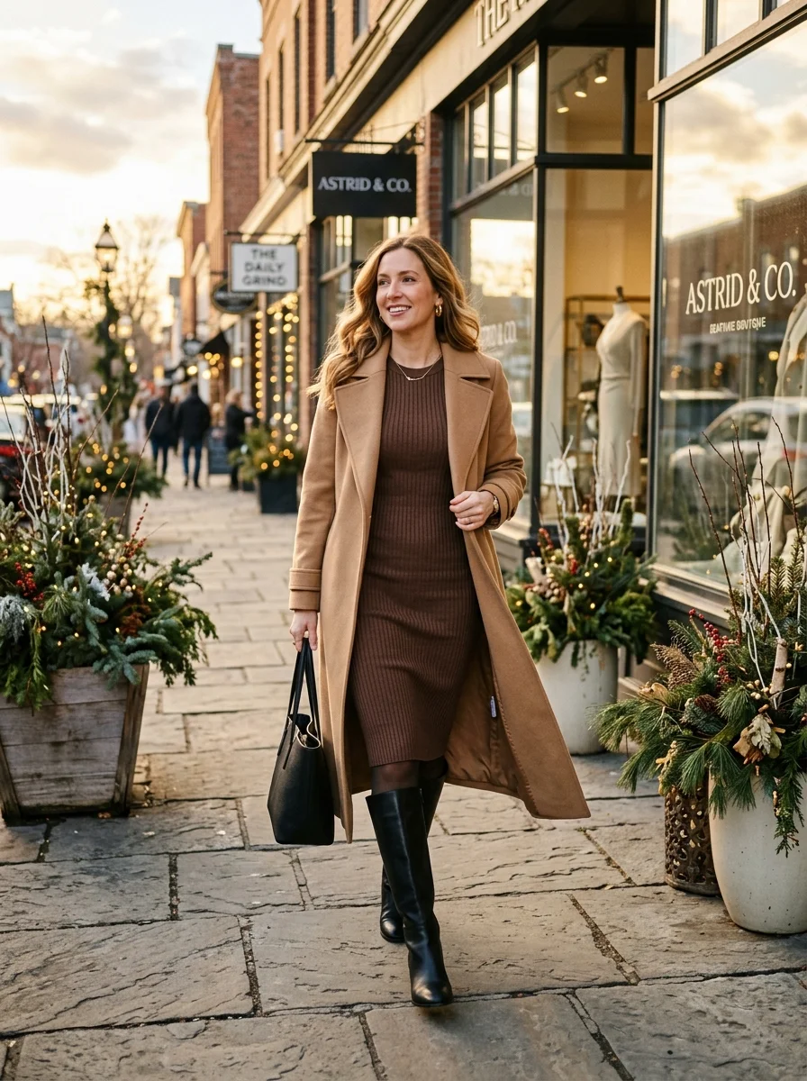 Sweater Dress Pairing