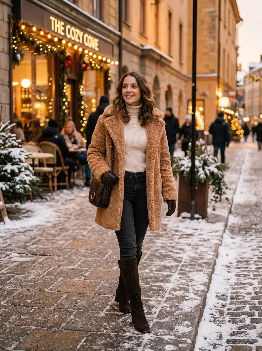 Teddy Coat Layers