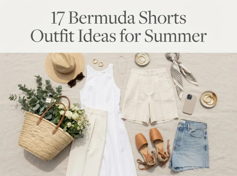 17 Bermuda Shorts Outfit Ideas for Summer