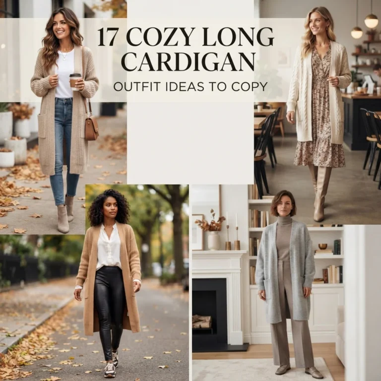 17 Cozy Long Cardigan Outfit Ideas to Copy