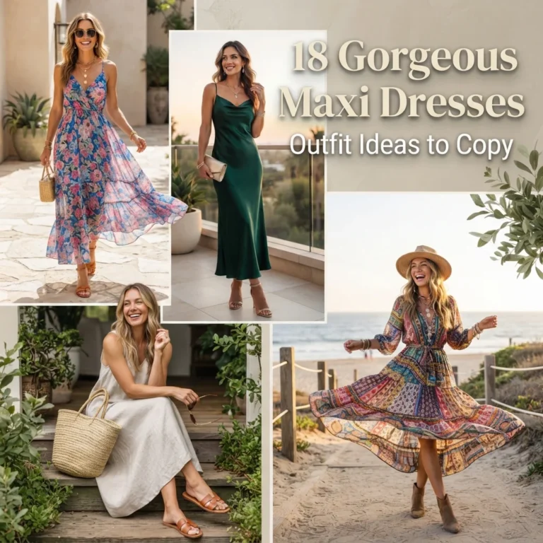 18 Gorgeous Maxi Dresses Outfit Ideas to Copy