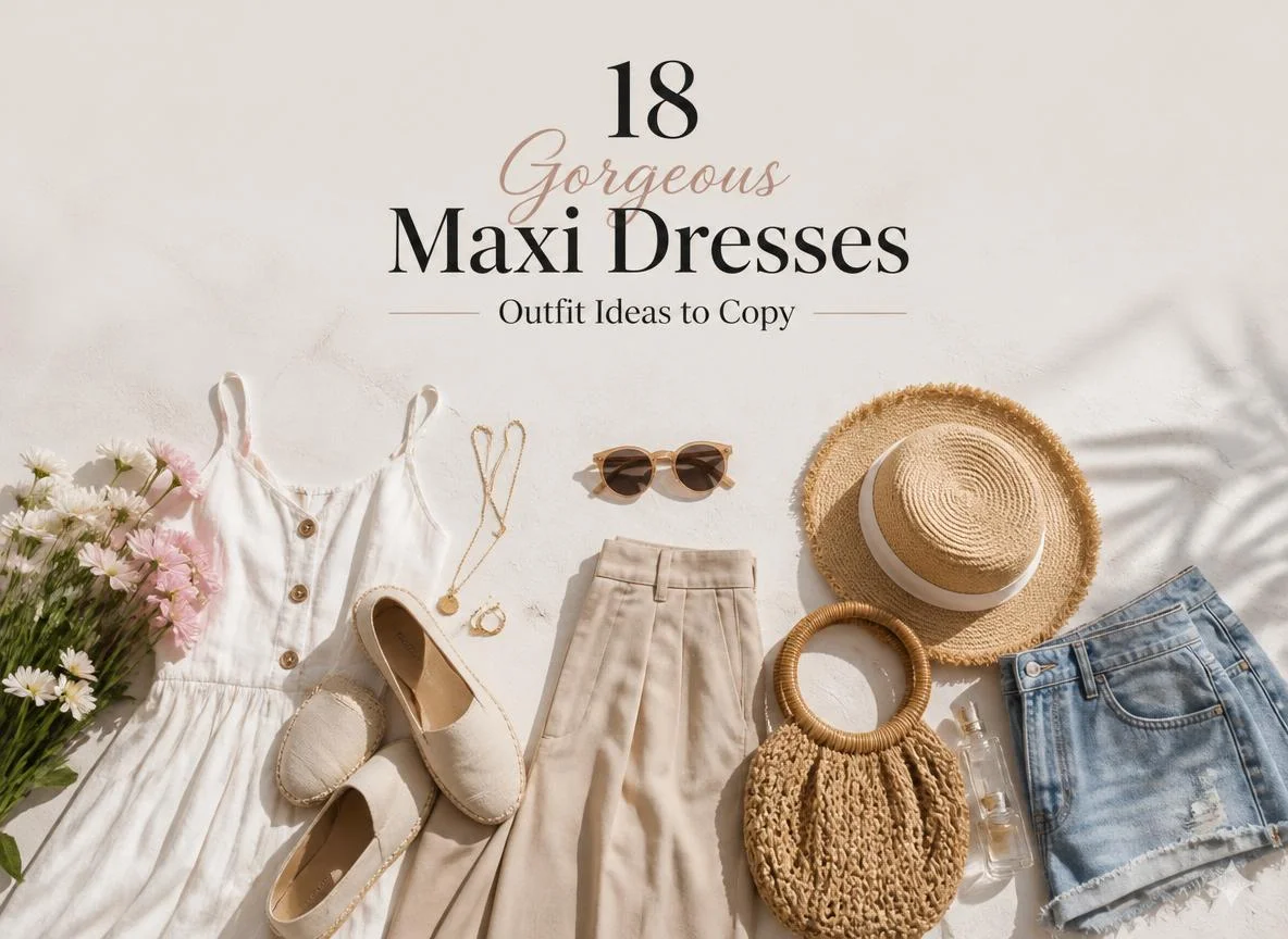 18 Gorgeous Maxi Dresses Outfit Ideas to Copy