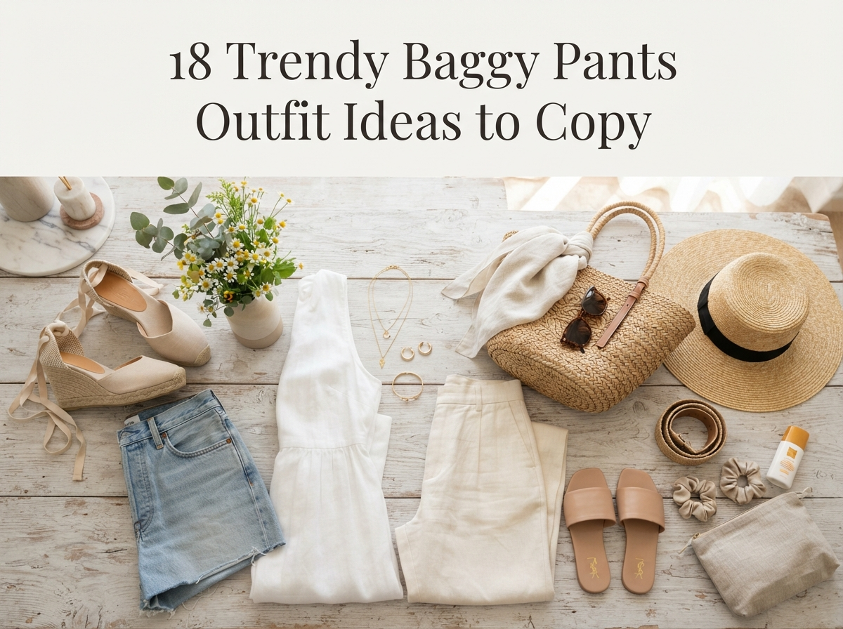 18 Trendy Baggy Pants Outfit Ideas to Copy