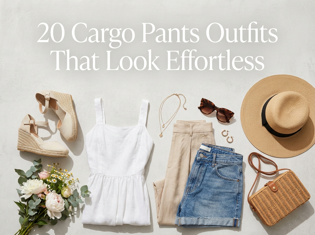 20 Cargo Pants Outfits That Look Effortless