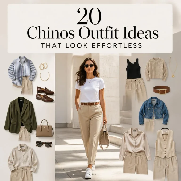 20 Chinos Outfit Ideas That Look Effortless
