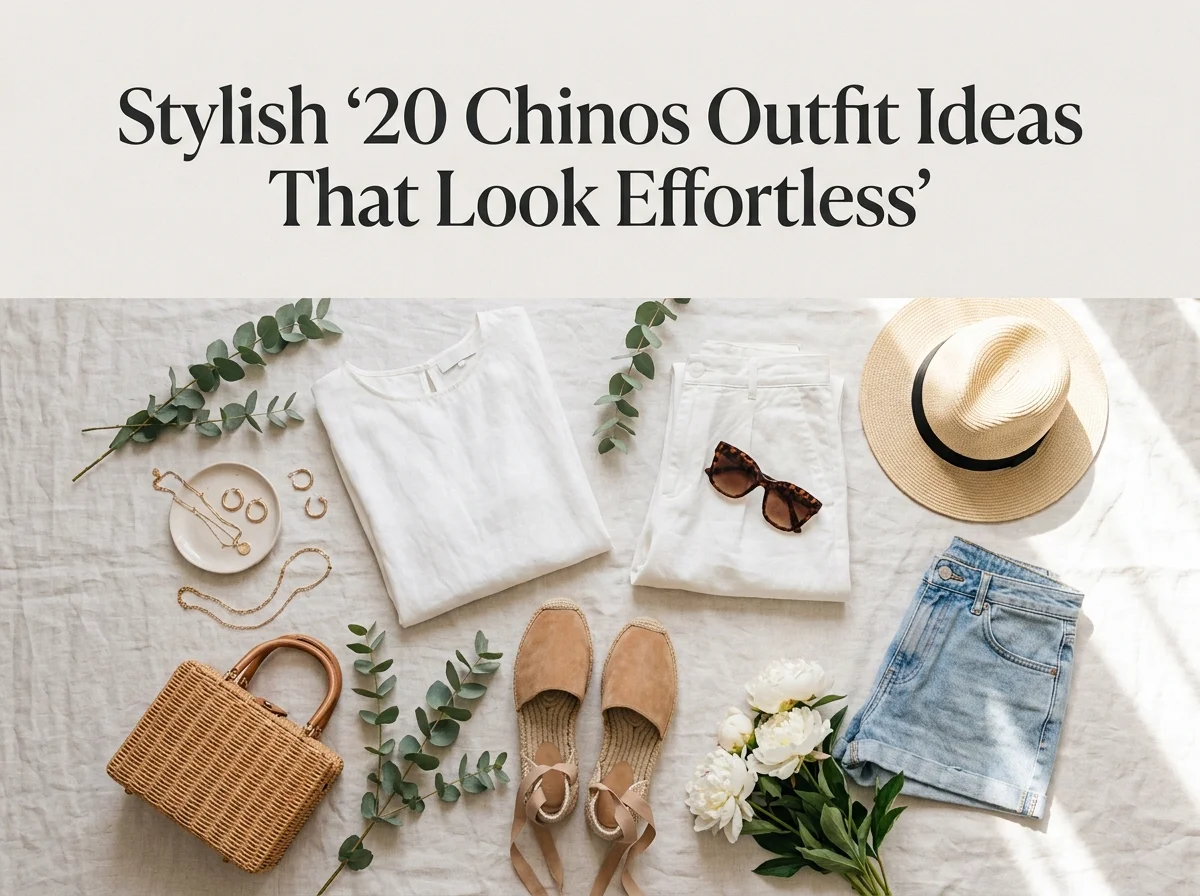 20 Chinos Outfit Ideas That Look Effortless
