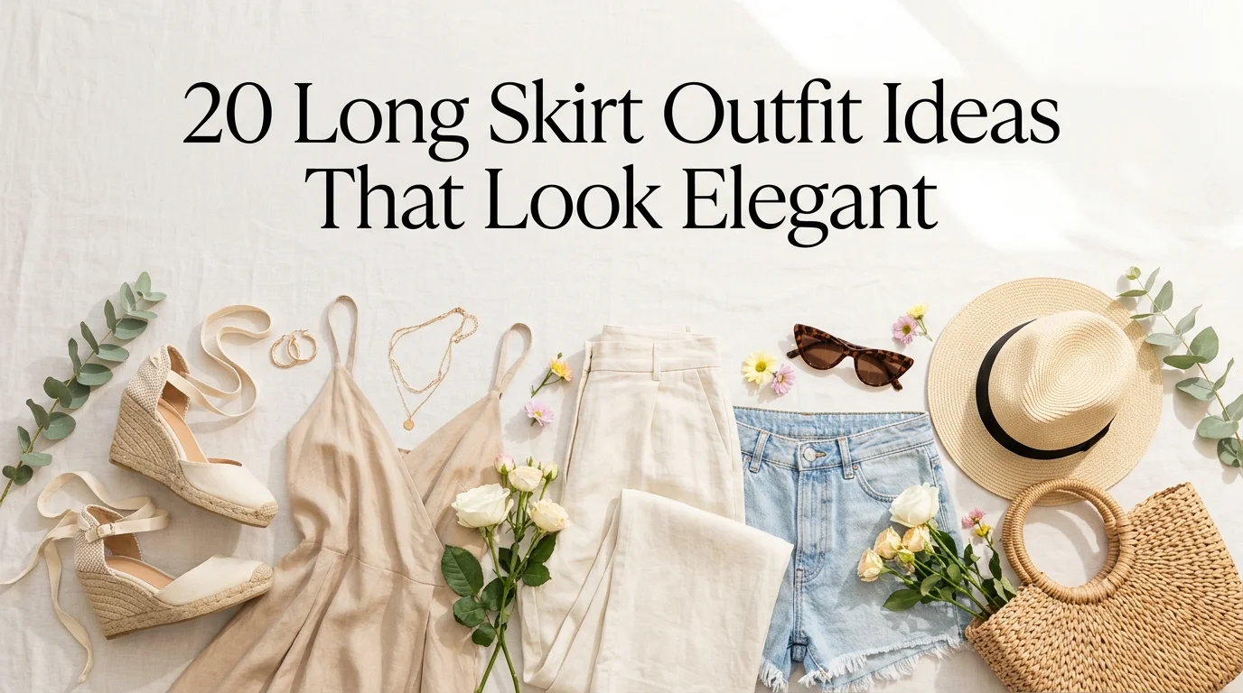 20 Long Skirt Outfit Ideas That Look Elegant