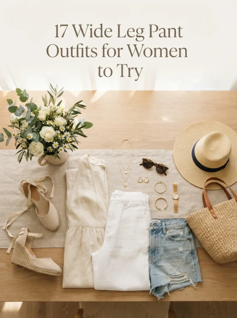 17 Wide Leg Pant Outfits for Women to Try