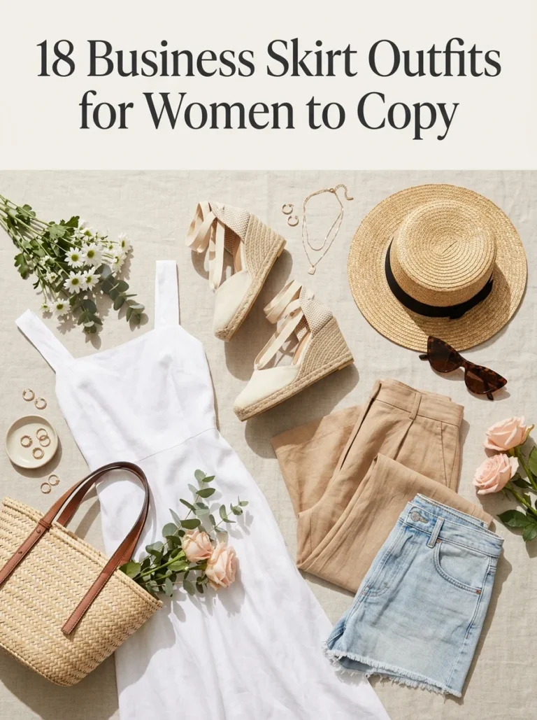 18 Business Skirt Outfits for Women to Copy