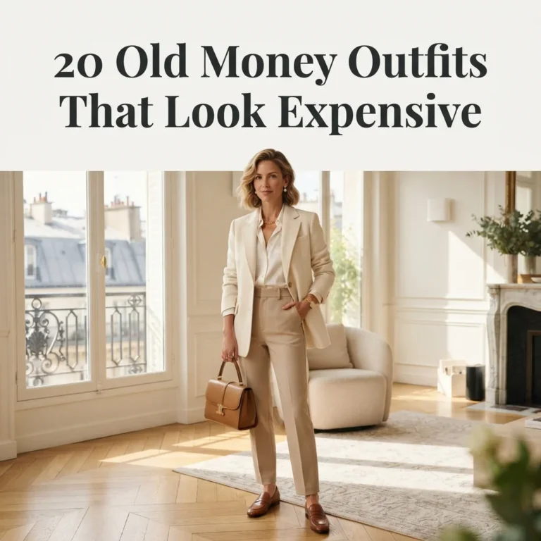 20 Old Money Outfits That Look Expensive